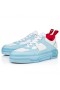 Christian Louboutin Astroloubi Sneakers Calf Leather Mineral CL Shoes Store