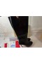 Christian Louboutin Bianca Botta 140MM Black Calf Leather Knee Boots CL Shoes