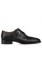 Christian Louboutin Boabi Monk Oxfords Calf Leather Petit Grain Black