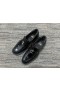 Christian Louboutin CL Moc Lug Men Loafers Calf Leather Black