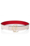 Christian Louboutin Cl Logo Belt 35mm Calf Leather Leche