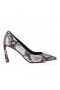 Christian Louboutin Condora 100Mm Pumps Embossed Calf Leather Amazonia Multicolor