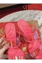 Christian Louboutin Just Loubi PVC Sandals 85mm Pink