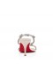 Christian Louboutin Just Queen 70mm Mules Pvc And Nappa Leather Leche