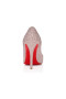 Christian Louboutin Miss Z Strass 100 Mm Pumps Suede And Strass Vintage Rose