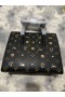 Christian Louboutin Paloma Medium Top Handle Bag Calf and Gold Spikes Loubinthesky Black