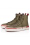 Christian Louboutin Pedro High-top Sneakers Fabric Sierra Christian Louboutin Shoes