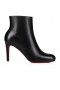 Christian Louboutin Pumppie Booty 85 Mm Low Boots Calf Leather Black Christian Louboutin Shoes