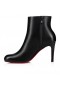 Christian Louboutin Pumppie Booty 85 Mm Low Boots Calf Leather Black Christian Louboutin Shoes