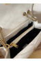 Saint Laurent Loulou Small Bag White Matelasse Leather Saint Laurent Bags