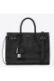 Saint Laurent Small Sac de Jour Souple Bag Black Crocodile Leather