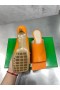 Bottega Veneta Stretch Mules 40mm Orange Lambskin Bottega Veneta Shoes