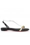 Christian Louboutin Athinita Strappy Sandals Nappa Leather And Specchio Multicolor CL Shoes