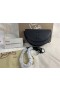 Christian Louboutin By My Side Shoulder Bag Calf Leather Black