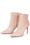 Christian Louboutin Croc-Effect Leather Ankle Boots Pink Christian Louboutin Shoes