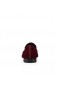 Christian Louboutin Dandy Chick Loafers Velvet Bordeaux Christian Louboutin Shoes