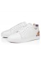 Christian Louboutin Fun Louis Junior Sneakers Calf Leather And Rubber White