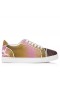 Christian Louboutin Fun Vieira Sneakers Women Aftersun Printed Crepe Satin Multicolor