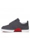 Christian Louboutin Jimmy Sneakers Souple Veau Velours Smoky
