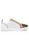 Christian Louboutin Louis Junior Spikes Sneakers Calf Leather Multicolor Christian Louboutin Shoes