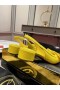 Christian Louboutin Mamaflirt Sling 30mm Ballerinas Nappa Leather Yellow
