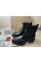 Christian Louboutin Our Fight Boots Calf Leather Mesh Black Christian Louboutin Shoes