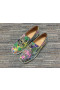 Christian Louboutin Pik Boat Spikes Slip-on Flat Multicolor CL Shoes