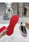 Christian Louboutin Sharkyloub Sp Spikes Women Sneakers Calf Leather Neoprene And Spikes Multi