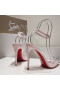 Christian Louboutin Spikoo 100mm Pumps PVC And Leather Pink CL Shoes