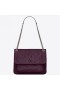 Saint Laurent Medium Niki Bag Prunia Crinkled Leather Saint Laurent Bags