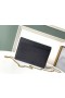Saint Laurent WOC Cassandra Chain Wallet Black Leather