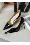 Jimmy Choo Love 85 Calf Leather Pumps JC Emblem Black