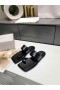 Jimmy Choo Slides Calf Leather Black