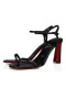 Christian Louboutin Condora Sling Pump 85 Mm Sandals Nappa Leather Black CL Shoes