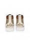 Christian Louboutin Fun Louis High-Top Sneakers Calf Leather And Olona Canva Multicolor