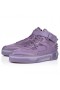 Christian Louboutin Astroloubi Mid High-Top Sneakers Calf Leather Veau Velours And Rubber Parme