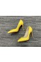 Christian Louboutin Kate Pumps 85mm Patent Leather Yellow Cl Pumps