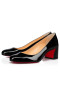 Christian Louboutin Miss Sab 55 Mm Pumps Patent Calf Black Christian Louboutin Shoes