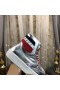 Christian Louboutin Top Rui Spikes High-top Sneakers Leather Silver