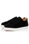 Christian Louboutin Vieira 2 Sneakers Women Veau Velours Black CL Shoes