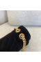 Saint Laurent Medium Envelope Bag Black Suede Saint Laurent Bags