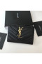 Saint Laurent Small Envelope Wallet Black Leather Saint Laurent Wallets