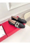 Roger Vivier Mini Broche Buckle Loafers Black Patent Leather