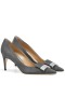 Sergio Rossi SR1 Pumps 75mm Grey Suede