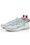 Christian Louboutin Arpoador White/Grey Ecume Veau Velours Sneaker