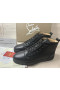 Christian Louboutin High-top Louis Black/black Calf Sneaker