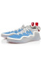 Christian Louboutin Low-top Arpoador Light Blue Greek/sasso Suede Leather Sneaker