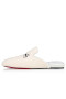 Christian Louboutin Mules Navy Coolito Woman Version White Wool