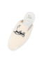 Christian Louboutin Mules Navy Coolito Woman Version White Wool
