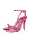 Christian Louboutin Sandal So me 100 mm Conf/met Fuchsia/lin Conf Leather